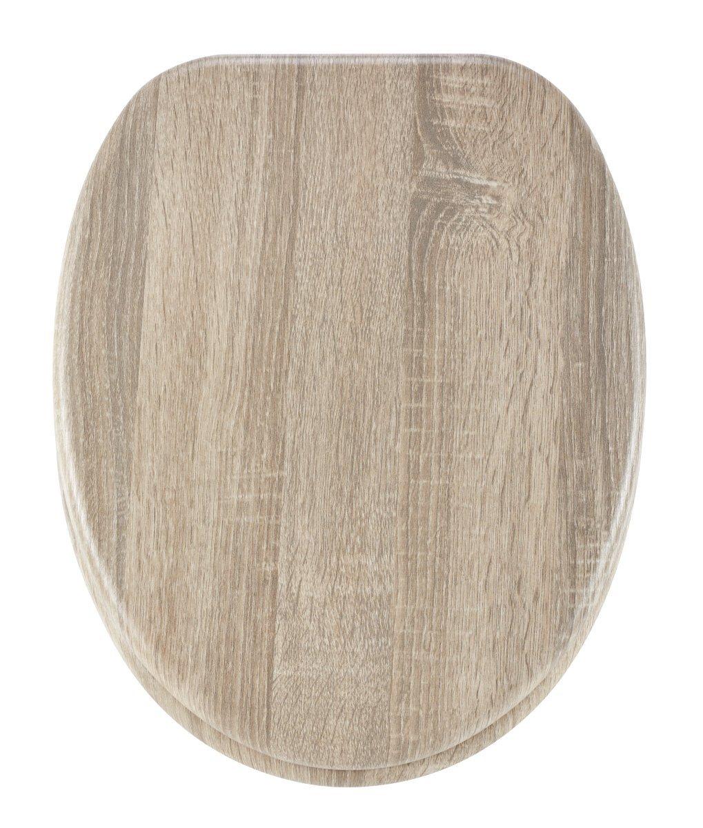 diaqua Siège de WC Forest Slow Down chêne  - MDF - FSC® 100%  