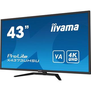 Iiyama  X4373UHSU-B1 43 VA 3840x2160, HDMI, 1xDisplayPort, Speakers 