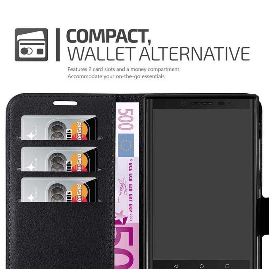 Cadorabo  Hülle für Blackberry KEY 2 Standfunktion, Kartenfach 