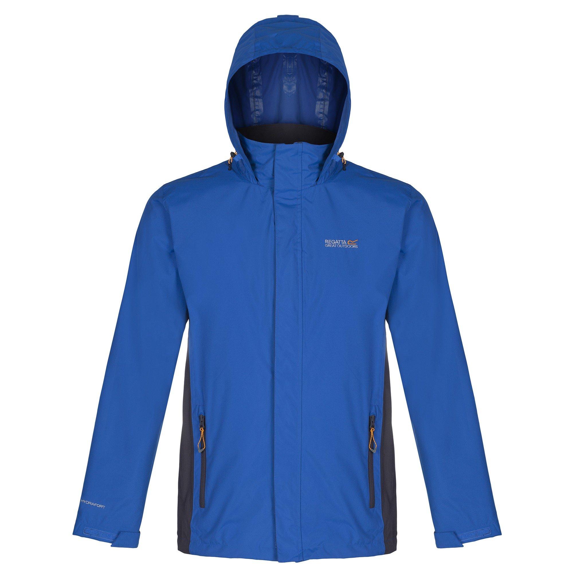 Image of Great Outdoors Outdoorjacke Matt Mit Kapuze, Wasserfest Herren Blau M
