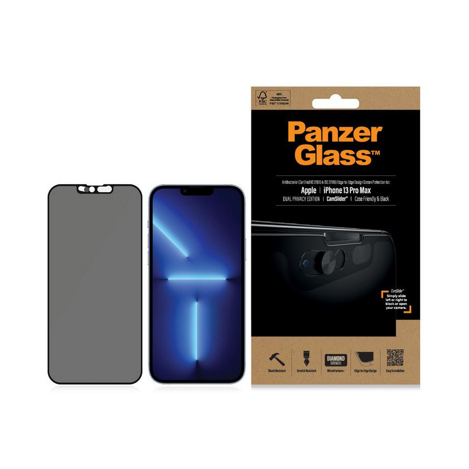 PanzerGlass  DUAL PRIVACY (1 ST?CK, IPHONE 13 PRO MAX) 
