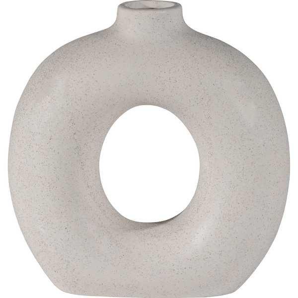 Image of Vase Rayan Keramik kreideweiss Vase Rayan Keramik kreideweiss