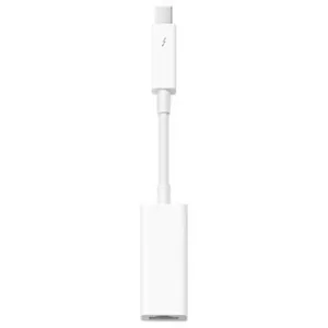 Apple Thunderbolt to Gigabit Ethernet Adapter - Netzwerkadapter - Thunderbolt - Gigabit Ethernet - für iMac with Retina 4K display (Late 2015), with Retina 5K display (Late 2014, Late 2015, Mid 2015); Mac mini (Late 2014); Mac Pro (Late 2013); MacBook Ai