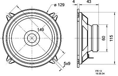 Visaton  Visaton VS-FR13/4 