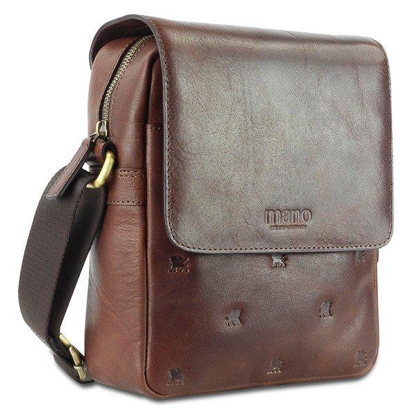 Image of Umhängetasche, Mittelbraun Herren ONE SIZE