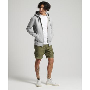 sweatshirt it reißverschluss und kapuze aus bio-bauwolle vintage