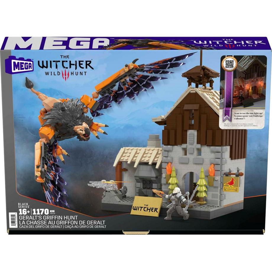 Mega Construx  The Witcher Geralts Greifjagd (1170Teile) 