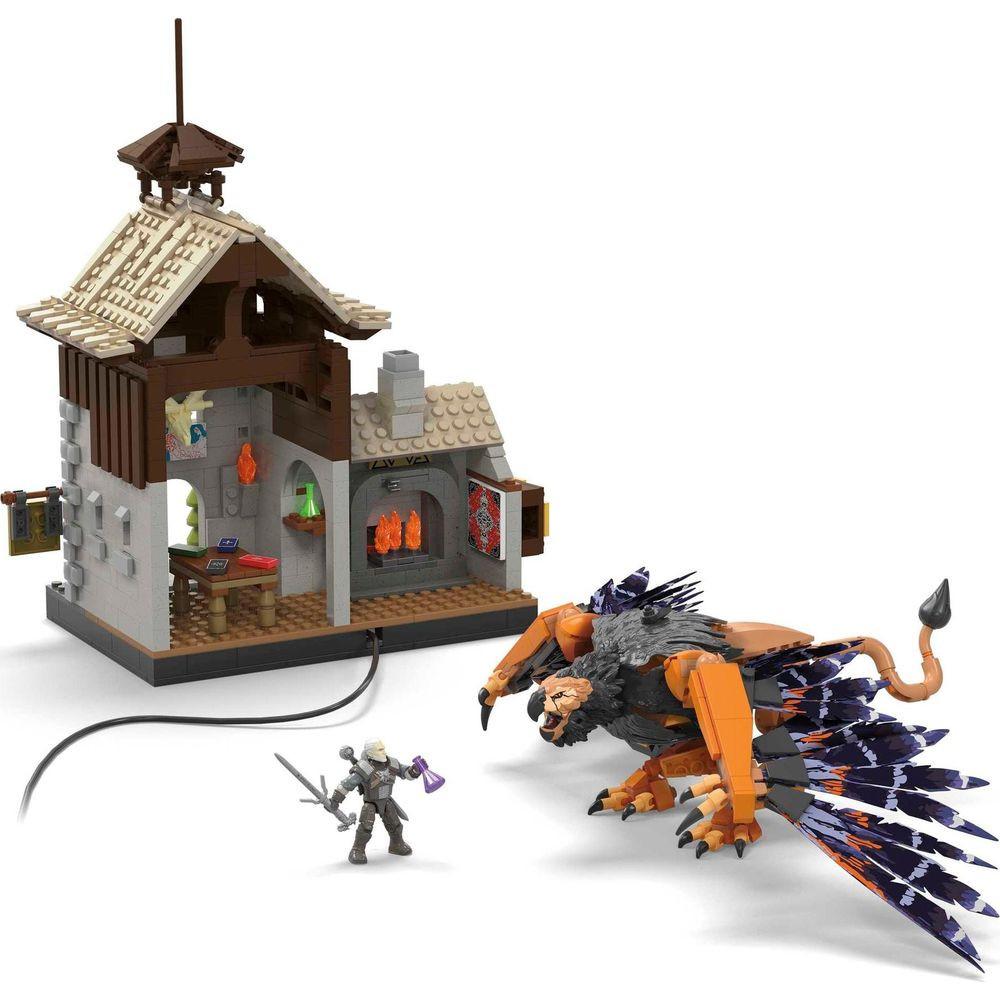 Mega Construx  The Witcher Geralts Greifjagd (1170Teile) 