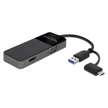 Adapter USB Type-C - HDMI VGA