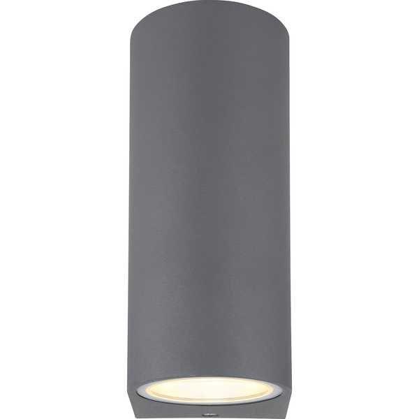 mutoni Lampe d'extérieur Veronika en fonte d'aluminium anthracite 2xGU10  