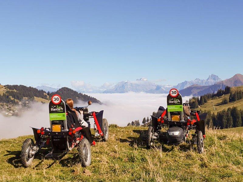 Smartbox  Eine 2 Std. 30 Min. Tandem-Swincar Fahrt in der Nähe von Montreux - Geschenkbox 