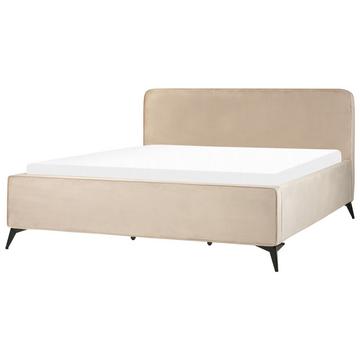 Letto con rete a doghe en Velluto Classico VALOGNES