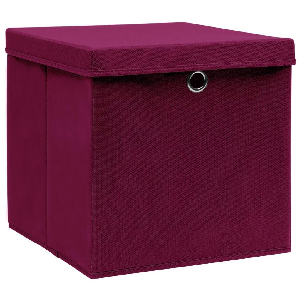 VidaXL Boîte de rangement tissu  