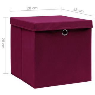 VidaXL Boîte de rangement tissu  