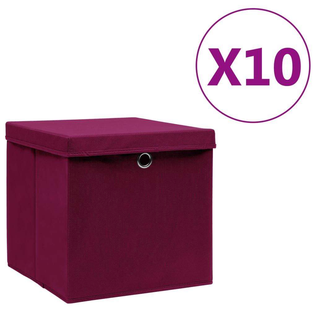 VidaXL Boîte de rangement tissu  