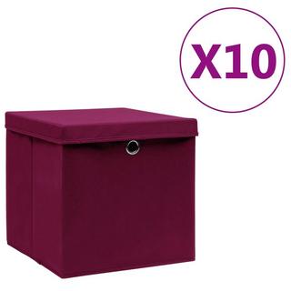 VidaXL Boîte de rangement tissu  