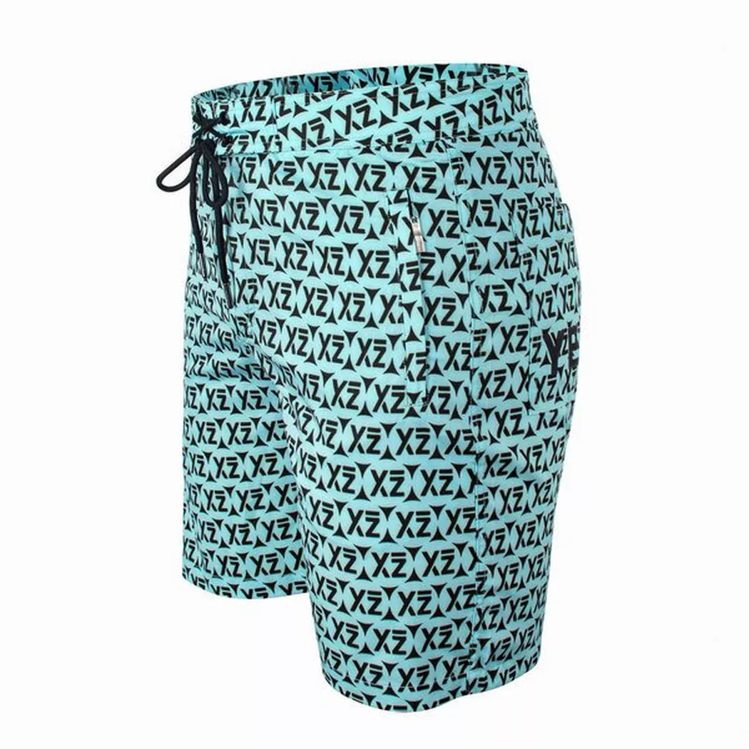 YEAZ - DAZZERS Costumi da bagno, per uomo, Turchese, Größe L