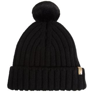 isotoner Strickmütze mit Bommel  