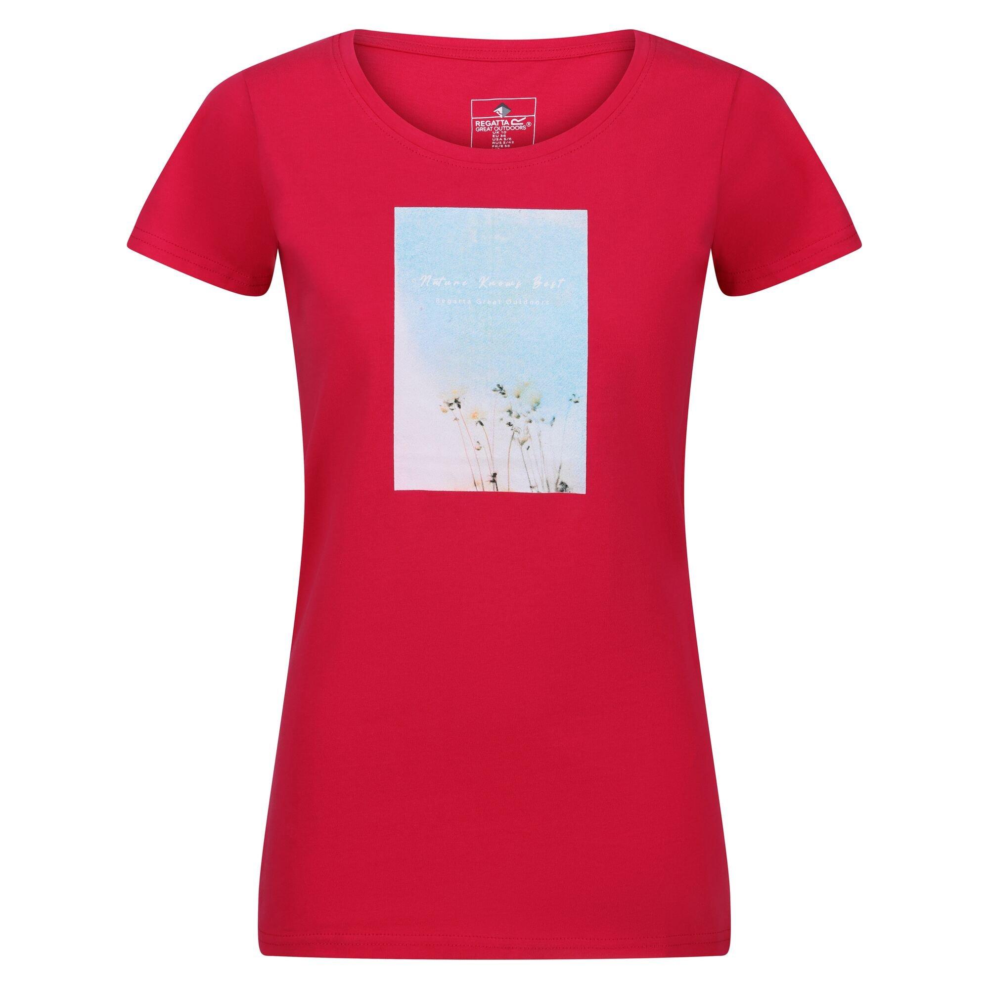 Image of Breezed Iii Tshirt Damen Pink 38
