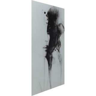 KARE Design Tableau en verre Smokey Face 100x150  