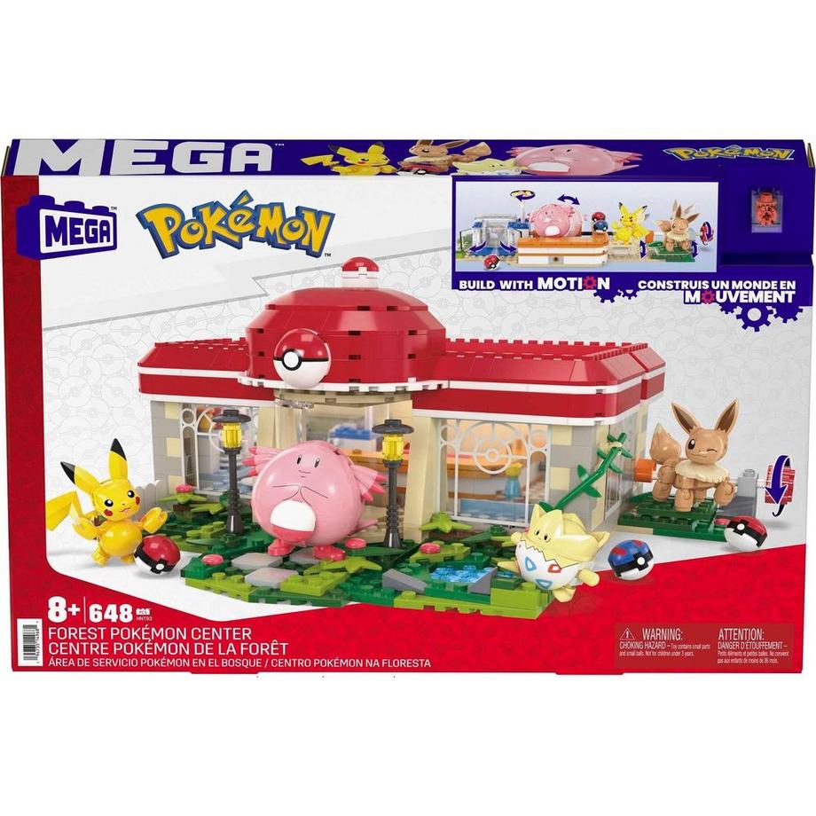 Mega Construx  Pokémon Waldspass Pokémon-Center (648Teile) 