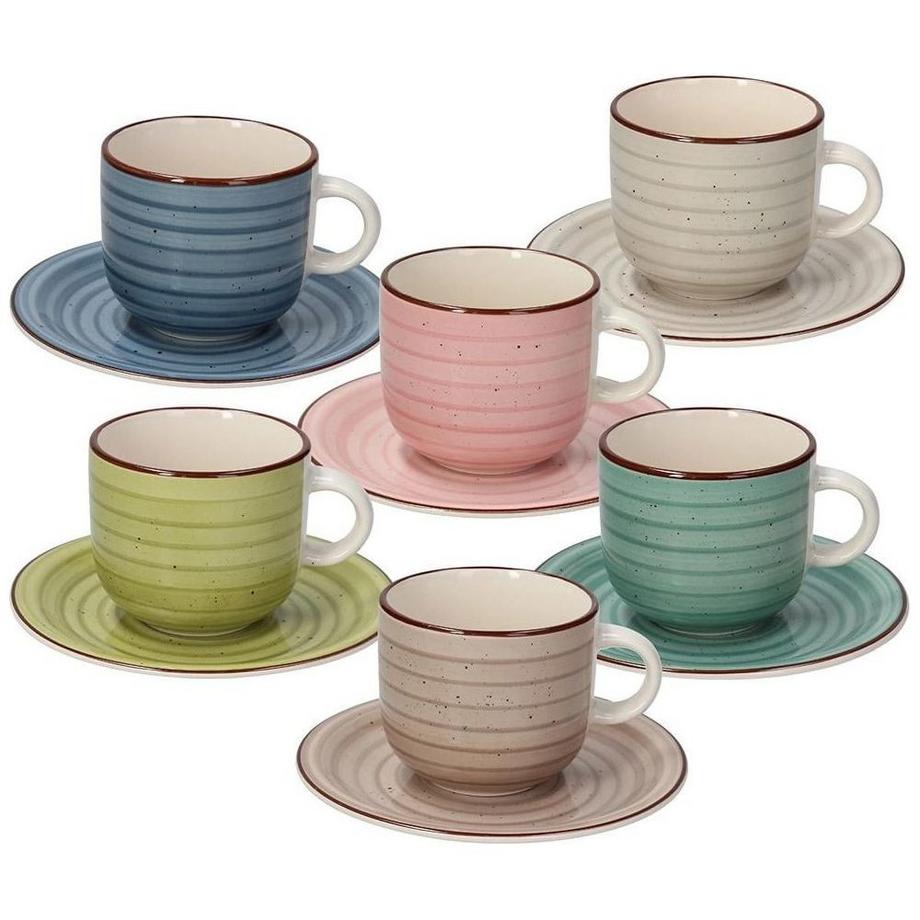 Kaffeetasse Urban Pastel 6er Set