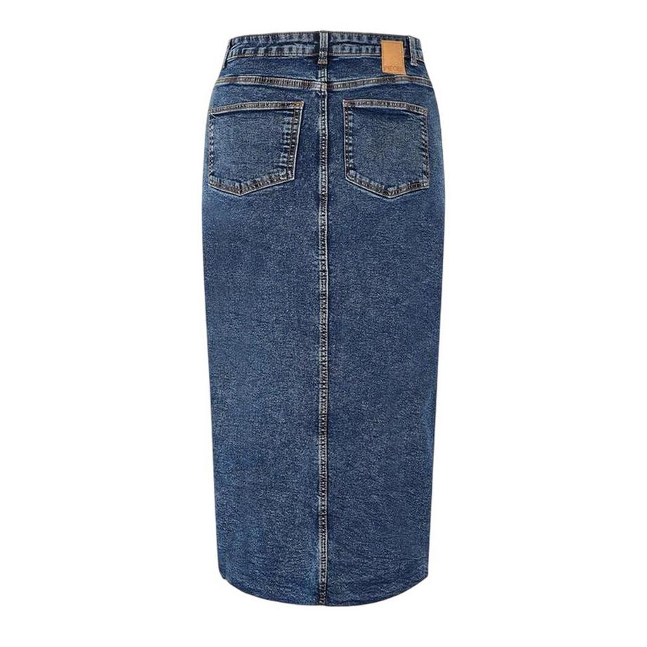 PIECES Denim Bleistiftrock  