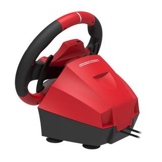 Hori  Hori NSW-228U accessoire de jeux vidéo Noir, Rouge USB Volant + pédales Analogique Nintendo Switch 