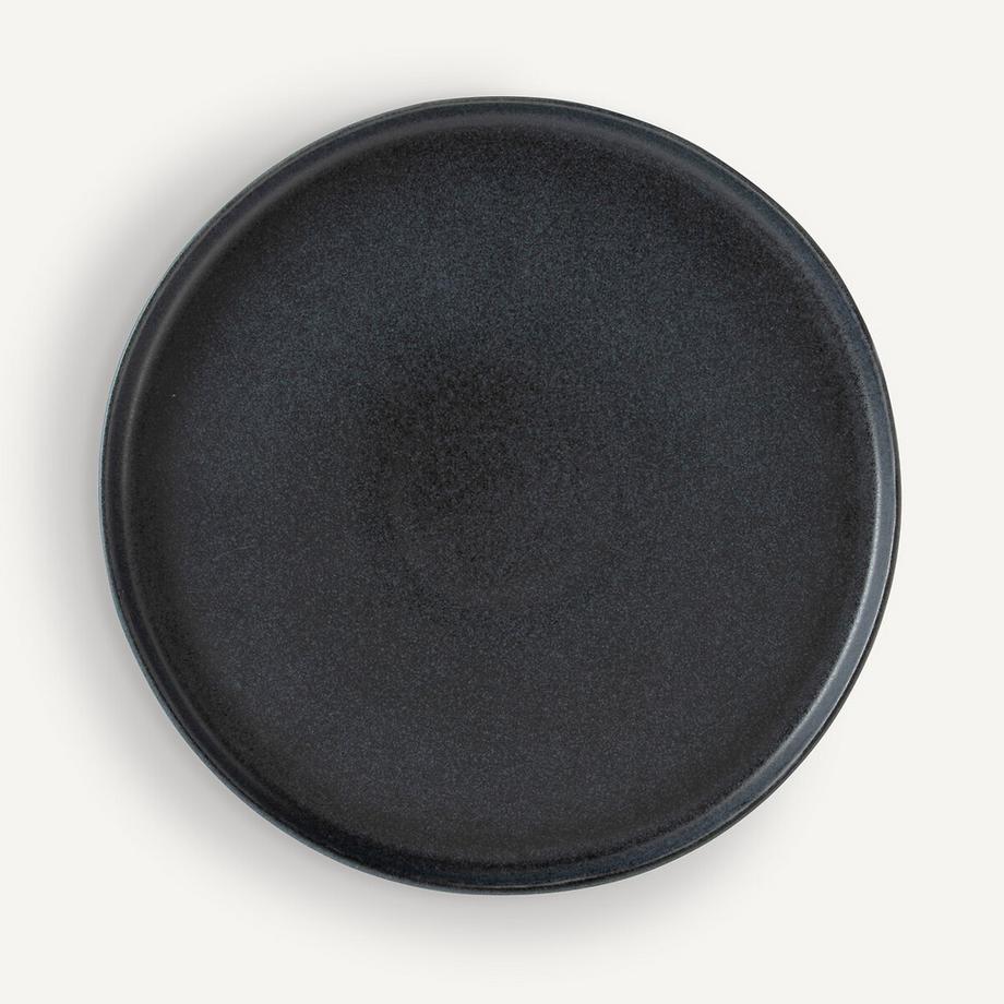 AM.PM Lot de 4 assiettes plates en grès émaillé Perrot  