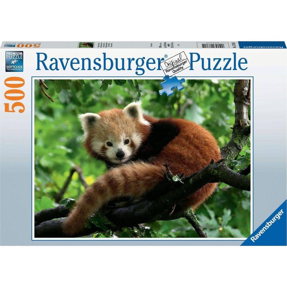 Image of Puzzle 17381 Süßer er Panda - 500 Teile Puzzle für Erwachsene und Kinder ab 1´2 Jahren