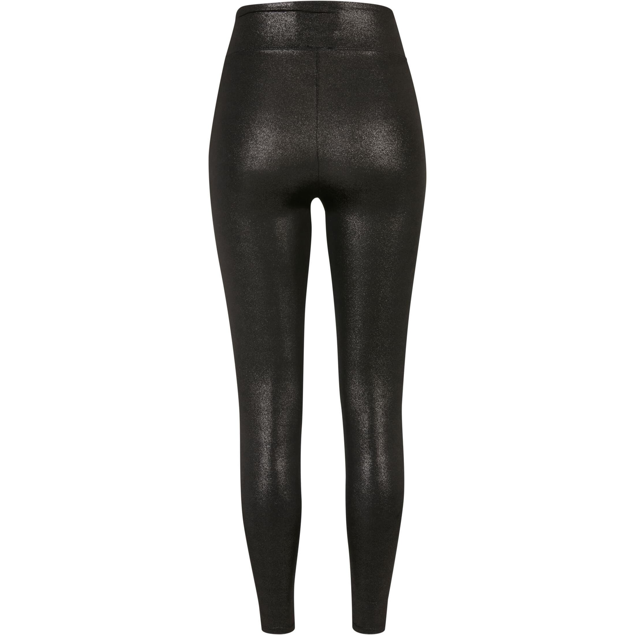 URBAN CLASSICS  leggings aus kunstleder mit hoher taille, 