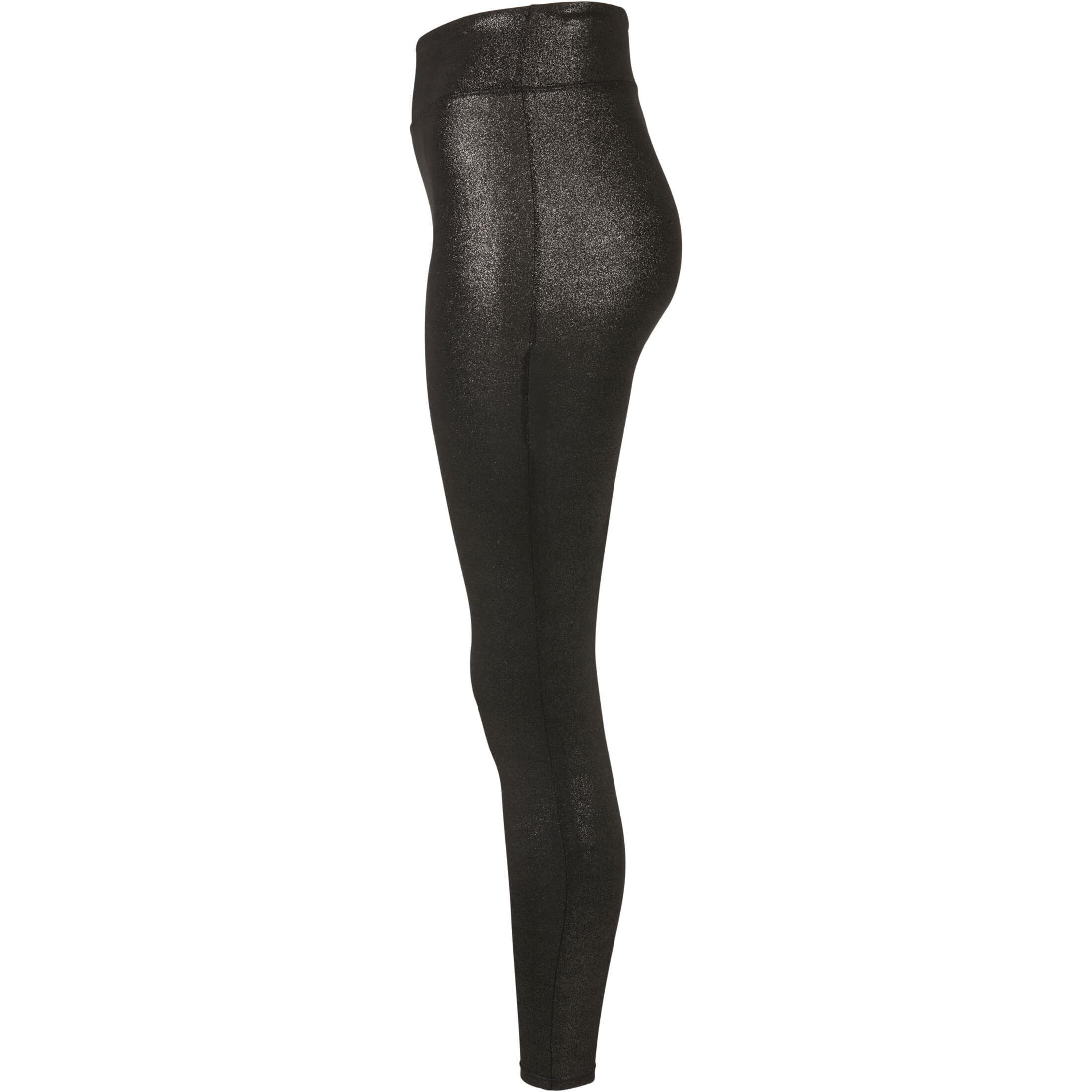 URBAN CLASSICS  leggings aus kunstleder mit hoher taille, 