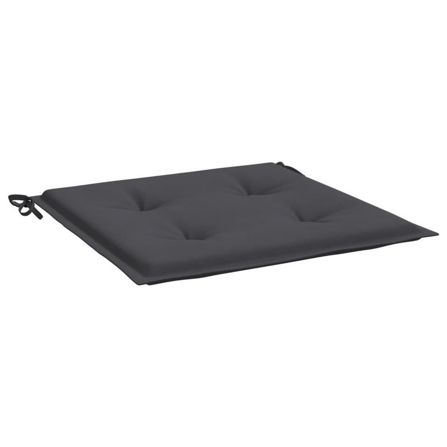 VidaXL Coussins de chaise de jardin 4 pcs   40x40x3 cm  