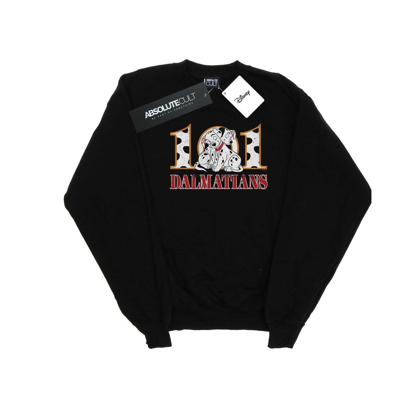 Image of 101 Dalmatians Puppy Hug Sweatshirt Herren Schwarz S