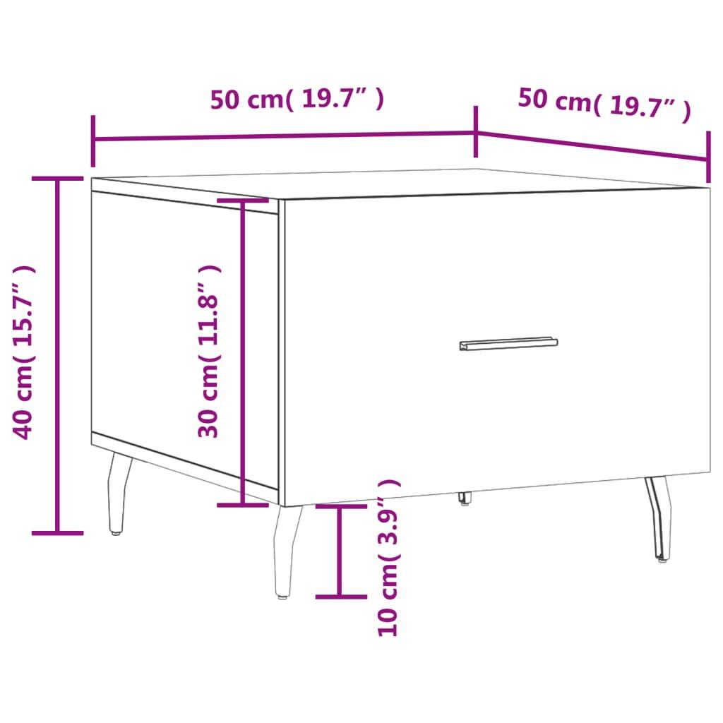 VidaXL Couchtisch holzwerkstoff  