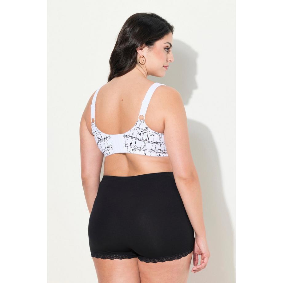 Ulla Popken Reggiseno Sostenitivo Stampa Grafica Senza Ferretto  