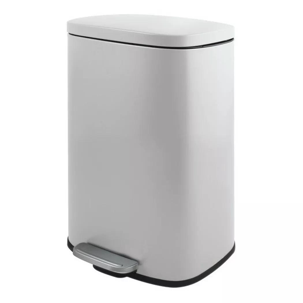 spirella Mülleimer "POUBELLE AKIRA 30L BLANC" 1 Behälter