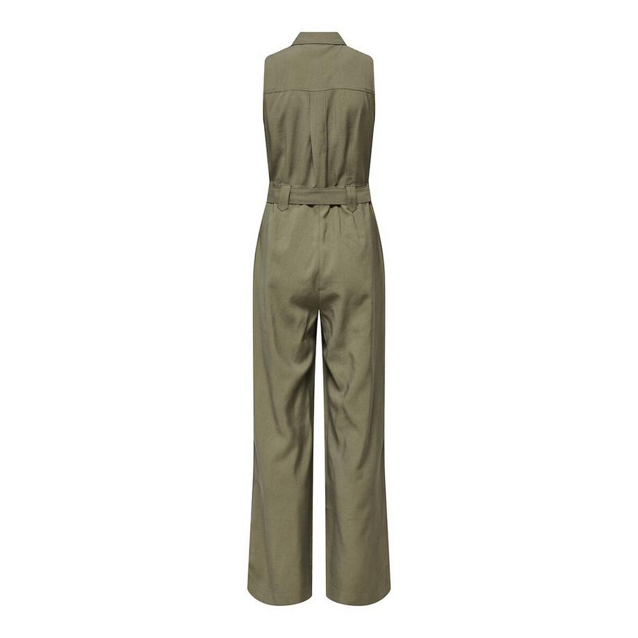 ONLY Ärmelloser kurzer Overall mit Gürtel  