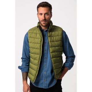 JP1880  Gilet trapuntato per l'outdoor con colletto alto e zip, fino alla tg. 8XL 