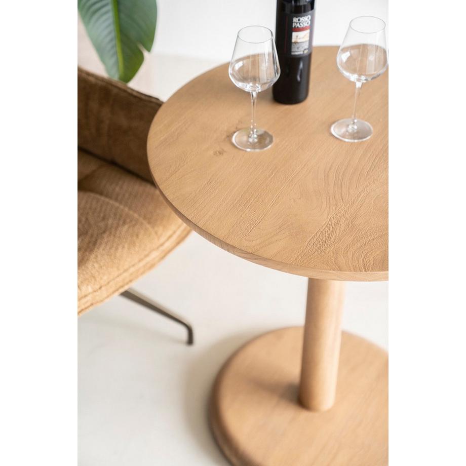 mutoni Table de bistrot Florent ronde  