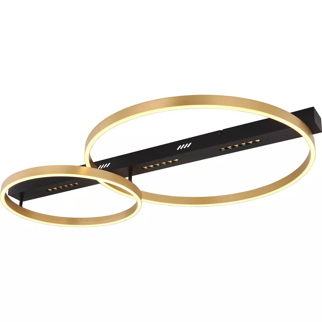 mutoni – Deckenleuchte Luffy Metall LED, One Size, Multicolor