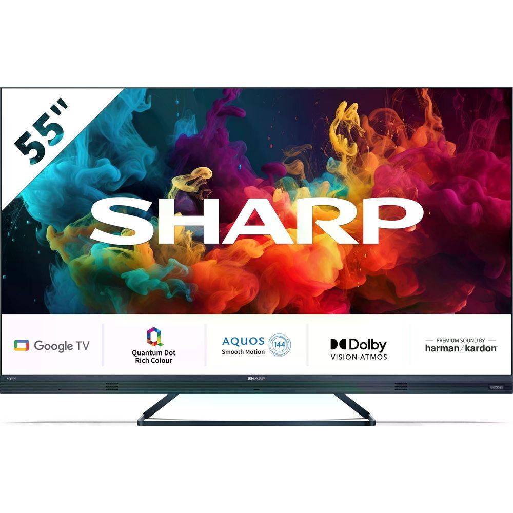 SHARP  TV 55FQ5EG 55, 3840 x 2160 (Ultra HD 4K), LED-LCD 