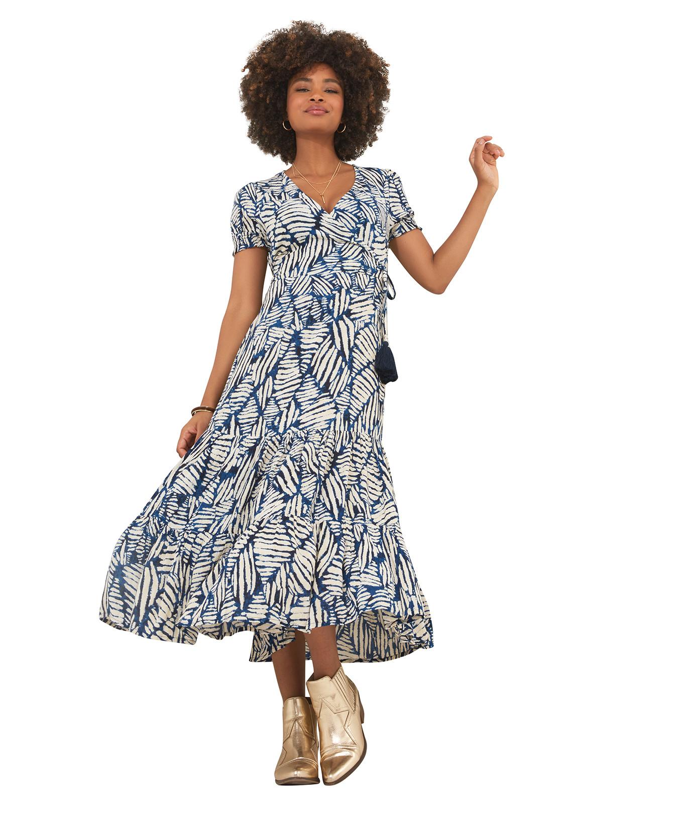 Joe Browns  Farnmuster Knitter Midi Kleid 