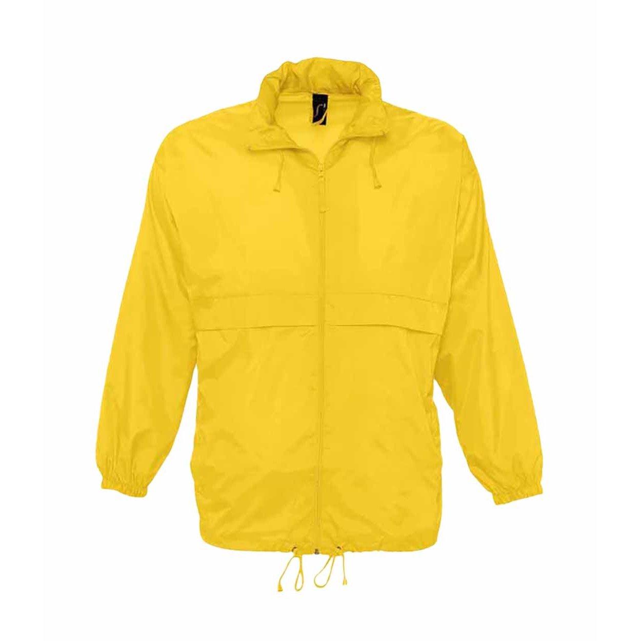 Image of Surf Windbreaker Jacke, Besonders Leicht Damen Gold M