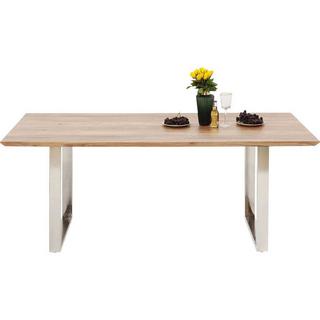 KARE Design Table Symphony chromée 180x90cm  