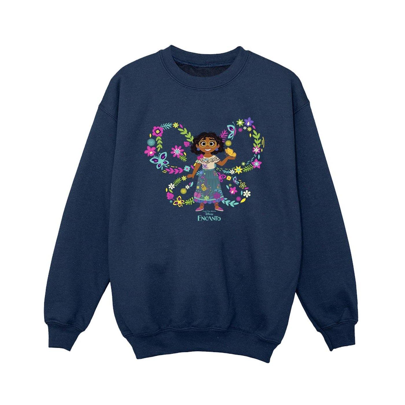 Image of Encanto Mirabel Butterfly Sweatshirt Unisex Marine 104