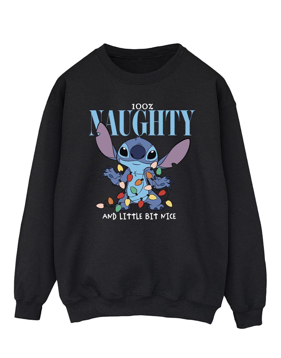Disney  Lilo & Stitch Naughty & Nice Sweatshirt 