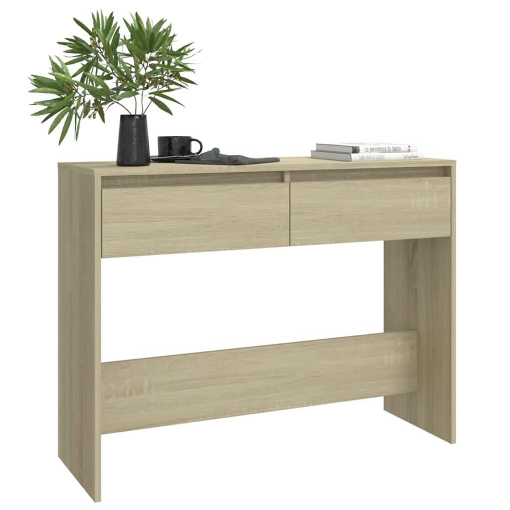 VidaXL Table console bois d'ingénierie  