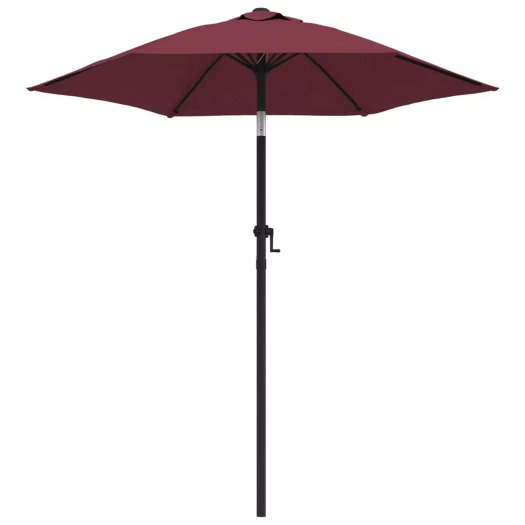 VidaXL - parasole, One Size, Rosso Multicolore