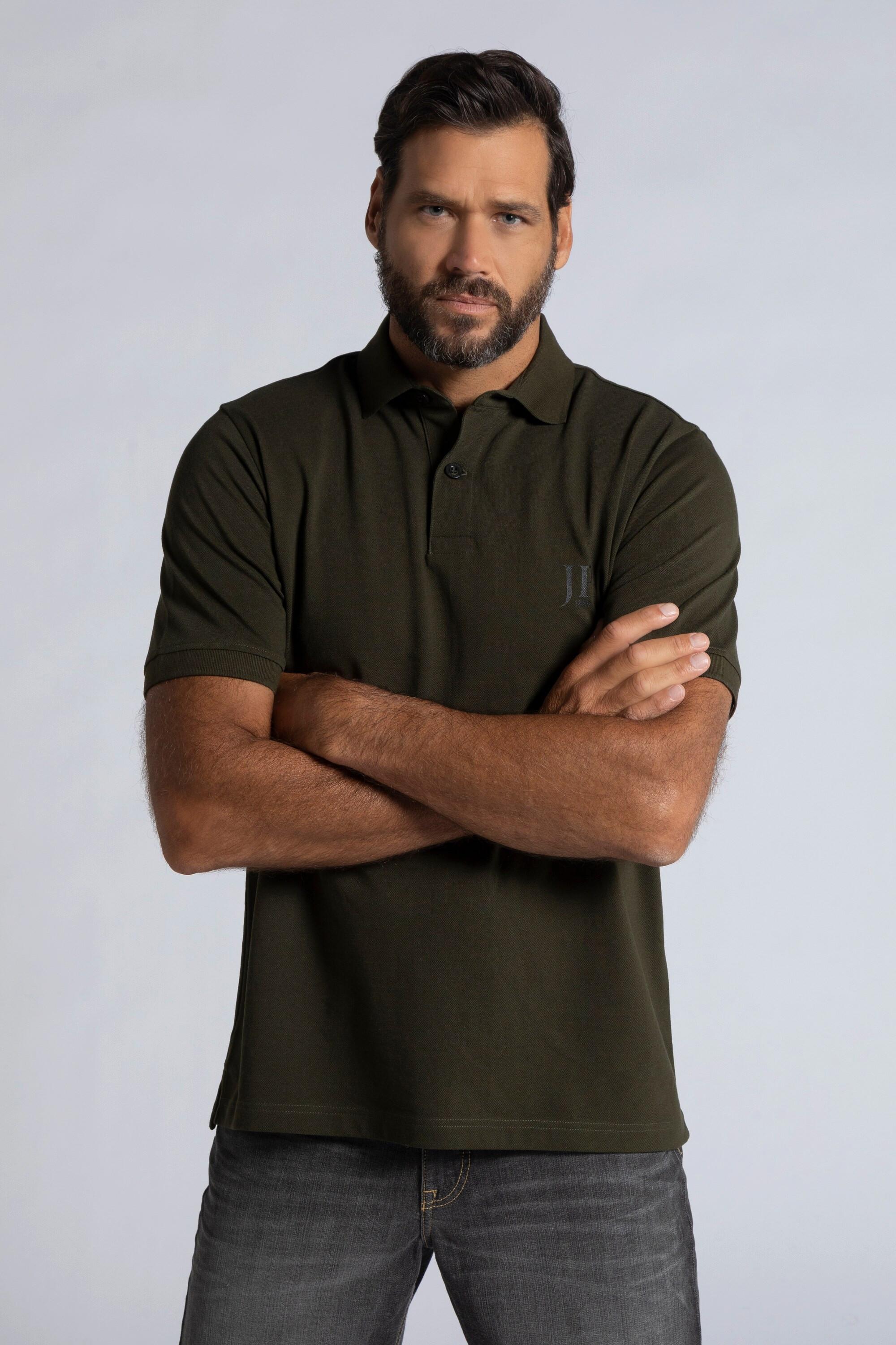 JP1880  Poloshirts, Basic, 2er-Pack, Piqué, gekämmte Baumwolle 